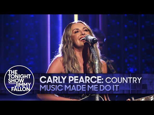 Carly Pearce: Country Music Made Me Do It | The Tonight Show Starring Jimmy Fallon