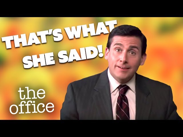 Michael Scott Presents That's What She Said | Comedy Bites