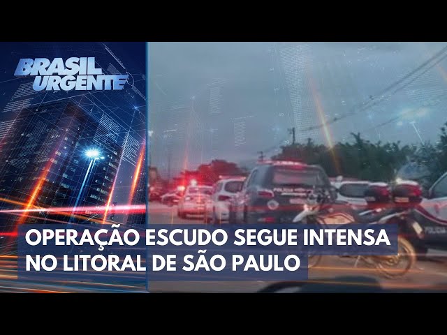 Guerra na Baixada Santista tem arrastão em rodovia e bandido morto | Brasil Urgente