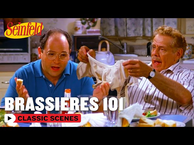 Frank Quizzes George On Bras | The Sniffing Accountant | Seinfeld