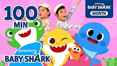 🎉 Happy Shark Month!  | Put Your Fins Up and Doo Doo Doo with Baby Shark | Nursery Rhymes & Kids' Songs | Baby Shark Official
