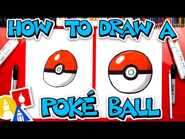How To Draw A Poké Ball From Pokémon