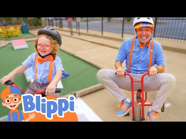 Blippi's Buddy Playground Fun! 🎶 | Blippi | Educational Songs For Kids