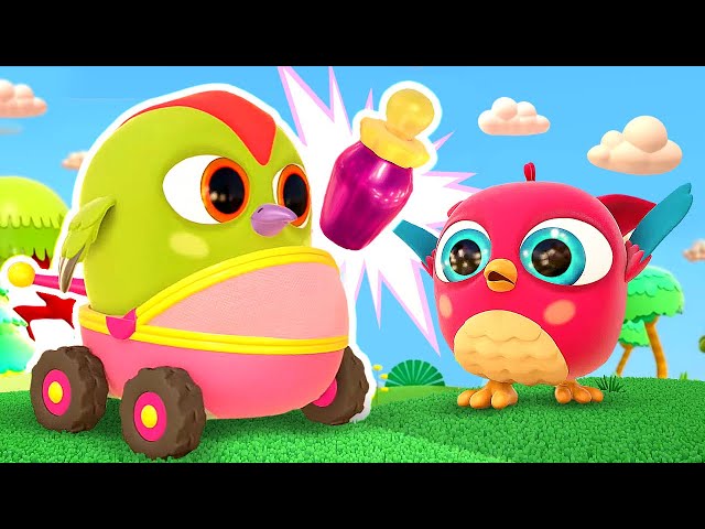 NEW baby cartoons for kids! Pretend to play with toys for kids & Hop Hop the owl. Stories for kids.