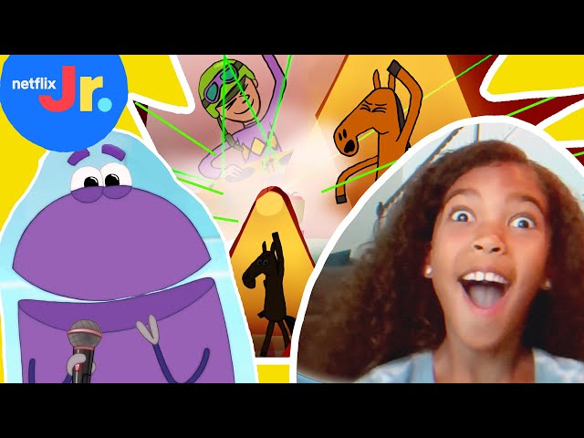 Storytime, The Musical! 🎭🎶 StoryBots Super Silly Stories | Netflix Jr