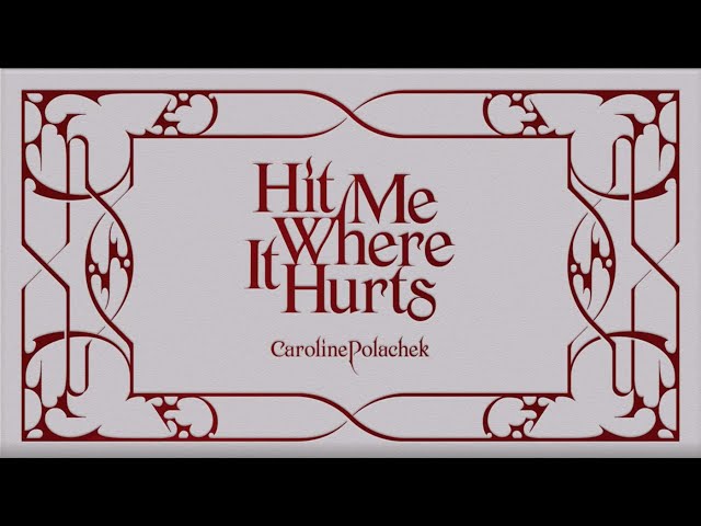 Caroline Polachek - Hit Me Where it Hurts (Lyric Booklet)
