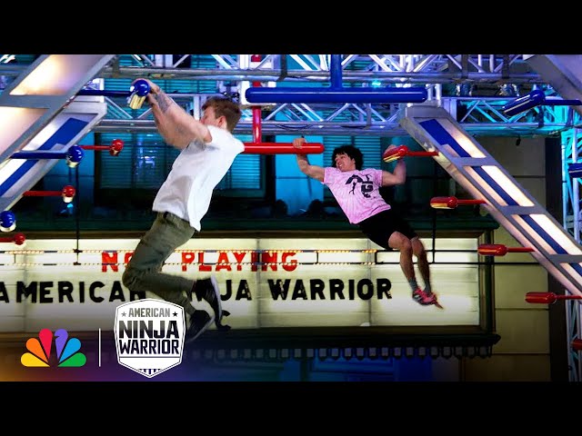 An Unbelievably Close Race for the Win | American Ninja Warrior Couple's Championship | NBC