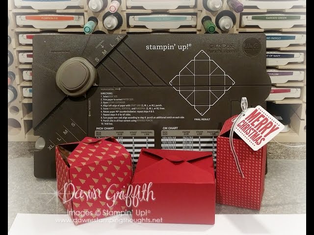 Stampin'Up! Gift Box Punch Board with Dawn