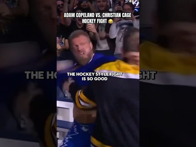 AEW Hockey Fight: Adam Copeland vs Christian Cage