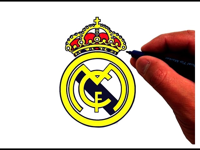 How to Draw the #Real Madrid C.F. Logo