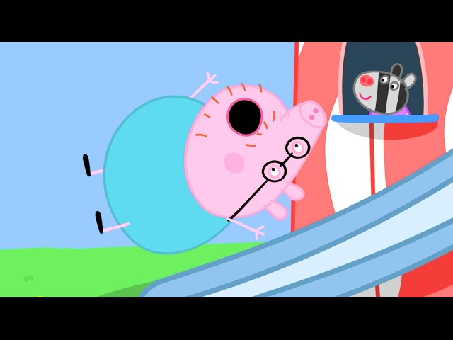 Daddy Pig's Best Moments at the Playground| Peppa Pig Official Family Kids Cartoon