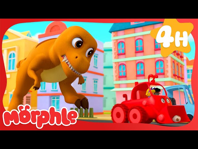 The Great Dinosaur Chase | T Rex Cartoons for Kids | Mila and Morphle