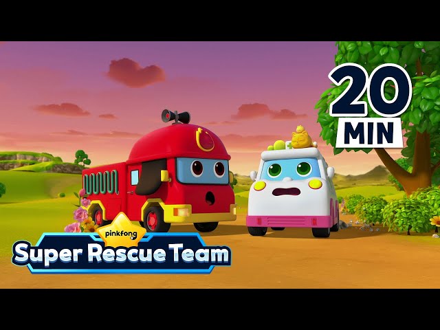 We are the Super Rescue Team! | Ep. 1~6 Compilation | Pinkfong - Kids Songs & Cartoons
