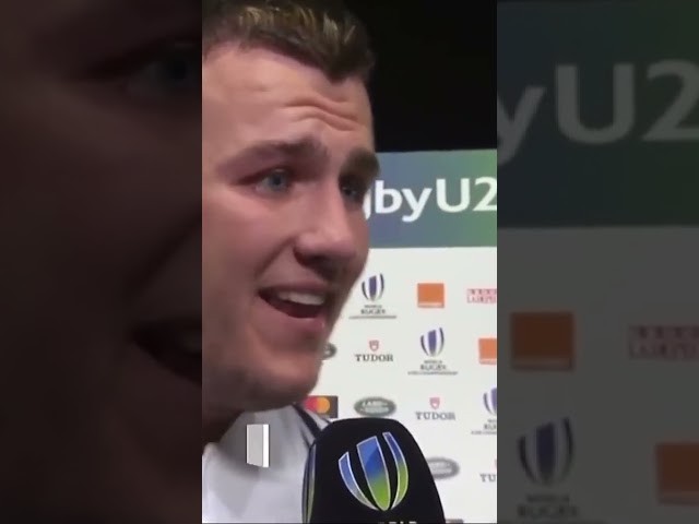 French U20 Rugby Captain has an unlikely accent!