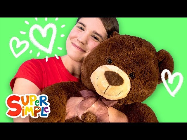 Caitie's Classroom Live - My Teddy Bear, One Little Finger & Head Shoulders Knees & Toes!