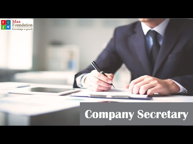 Careers as a Company Secretary  | Career Talk | Maa Foundation