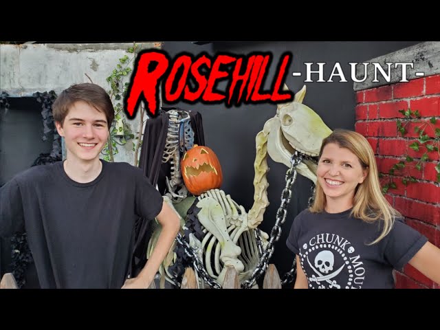 DIY Halloween Decorations - Halloween Attraction - Rosehill Home Haunt Walkthrough Tour