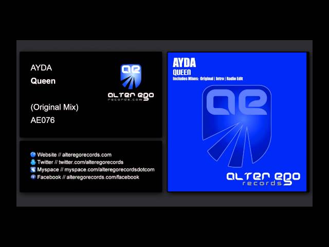 AYDA - Queen [Alter Ego Records]