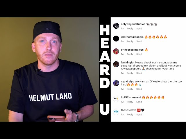 Drewski Reviews YOUR Track Submissions | 'Heard U'