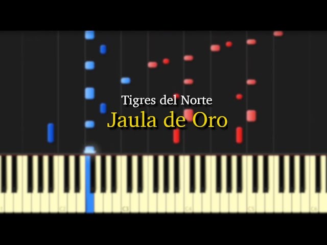 Jaula de Oro (Tigres del Norte) / Piano Tutorial