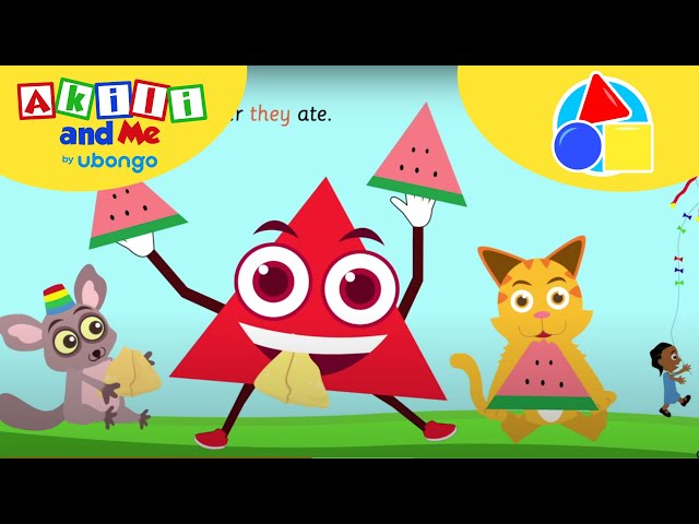 TRIANGLE: Learn Shapes with Akili! | New Words With Akili and Me | African Educational Cartoons