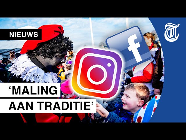 Zwarte Piet verboden op Instagram en Facebook
