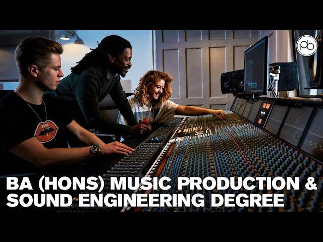 Point Blank Course Overview: BA (Hons) Music Production and Sound Engineering Degree - Apply Now!