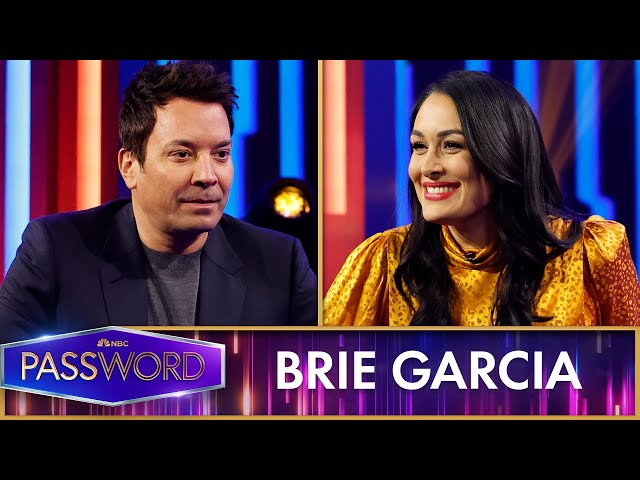 Jimmy and Brie Garcia Play Password with Identical Twins | Password Starring Jimmy Fallon