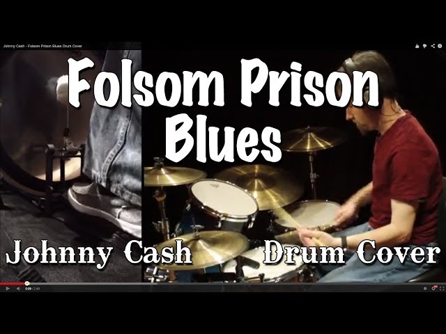 Johnny Cash - Folsom Prison Blues Drum Cover