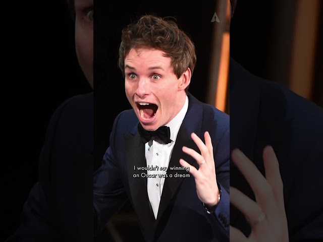 Eddie Redmayne | Behind the Oscars Speech Teaser