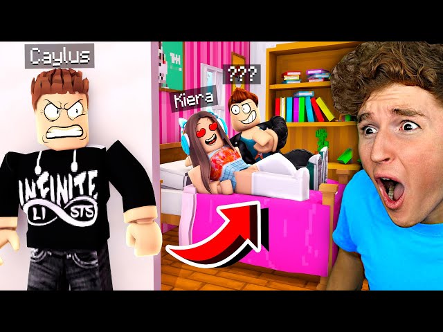 I Spent The Night In GIRLFRIENDS House & She Had NO IDEA.. (ROBLOX)