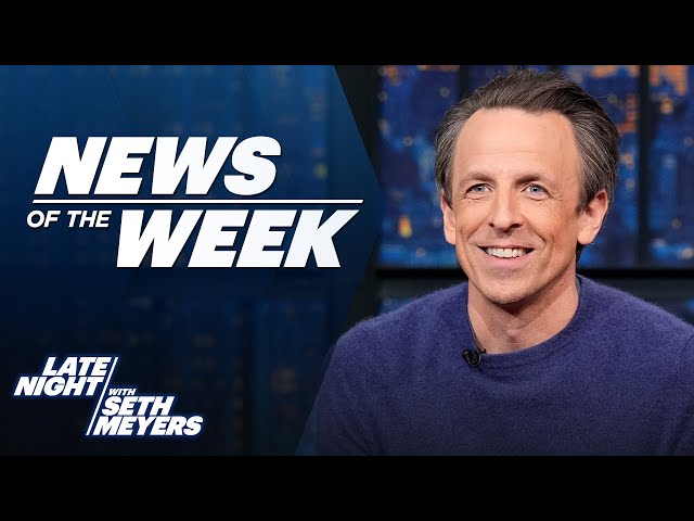 Trump's Praise for Hitler, House Passes Bill to Ban TikTok: Late Night's News of the Week