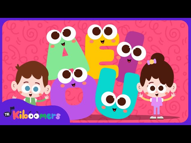 Pop Go the Vowels Song from The Kiboomers - Learning Phonics for Toddlers