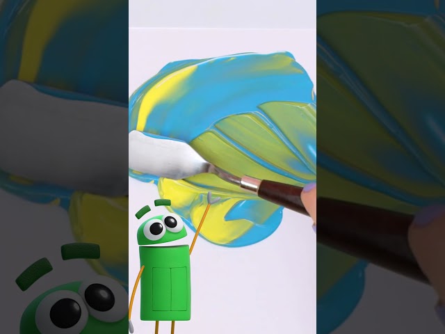 Mix Paint with the StoryBots! 🎨 #shorts