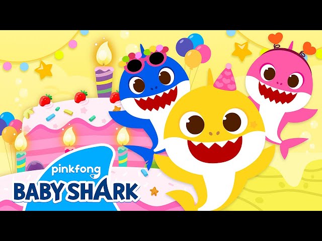 Baby Shark's Birthday💌 Let's blow out the candles together!🎂ㅣBaby Shark Kids World App