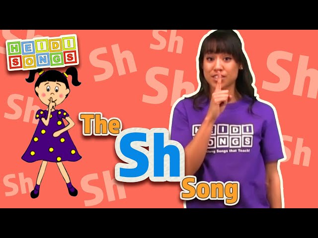 The SH Sound  - Phonics Song | Quiet Girl