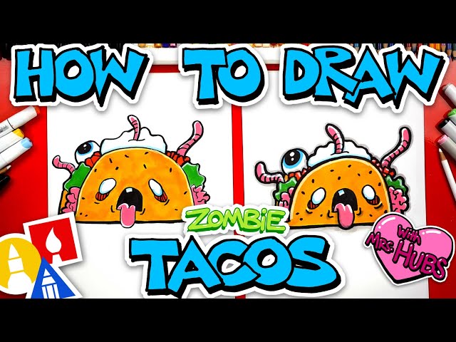 How To Draw Zombie Tacos