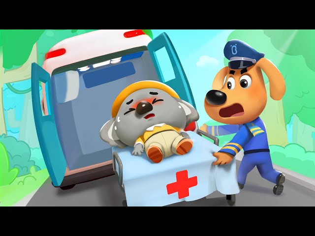Baby's Trapped in the Bus | Kids Cartoon | Sheriff Labrador | BabyBus