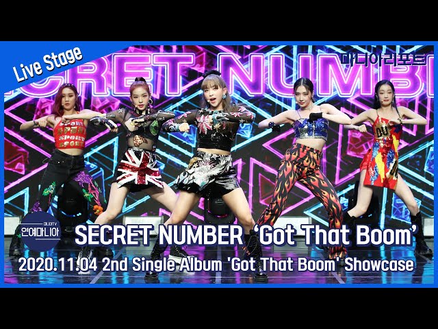SECRET NUMBER(시크릿넘버) ‘Got That Boom’ Showcase Live Stage [마니아TV]