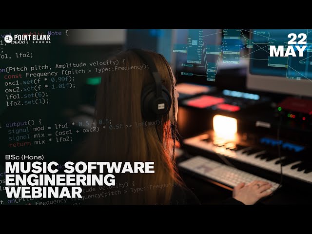 Point Blank London Webinar - BSc (Hons) Music Software Engineering Degree (MuSE)