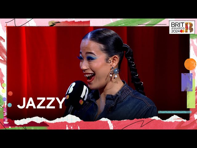 Jazzy Reacts to Her BRIT Award Nomination  | The BRIT Awards 2024