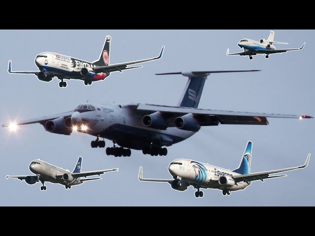 Rare aircraft, VIPs and cool liveries | Plane spotting during the Munich Security Conference 🌍 ✈️ 🇩🇪