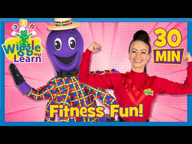 Wiggle and Learn - Fun with Fitness!🏃 The Wiggles 🤾‍♀️ Healthy Active Kids