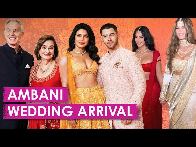 From Kim Kardashian to Tony Blair: Celebrity Guest List for India’s Biggest Wedding