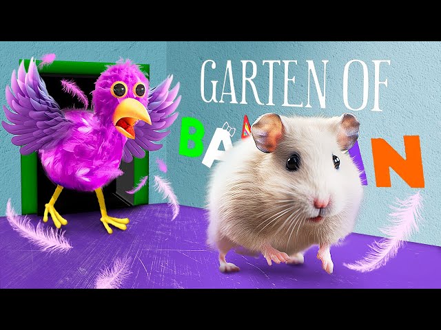 Opila Bird vs Hamster in Garten of BanBan! Hamster Escape Challenges