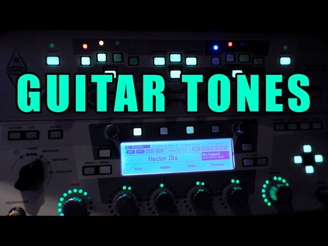 GUITAR TONES!