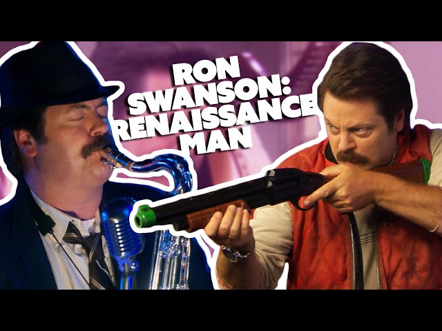 Ron Swanson's Many (Many) Skills | Parks and Recreation | Comedy Bites