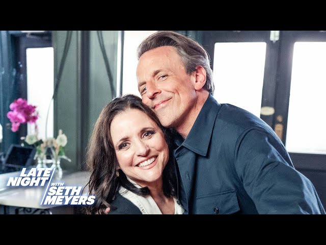 Seth and Julia Louis-Dreyfus Go Day Drinking