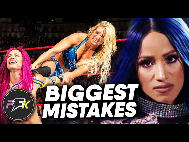 10 Biggest Mistakes WWE Made With Sasha Banks | partsFUNknown