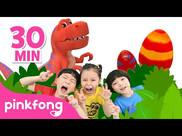 💃🕺 Dance & Sing Along with Dinosaurs + More! | Easter Special Compilation | Pinkfong Kids Songs